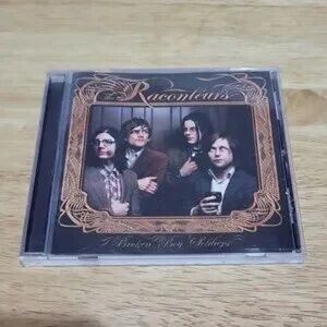 Raconteurs Broken Boy Soldiers CD - Black & Brown Cover